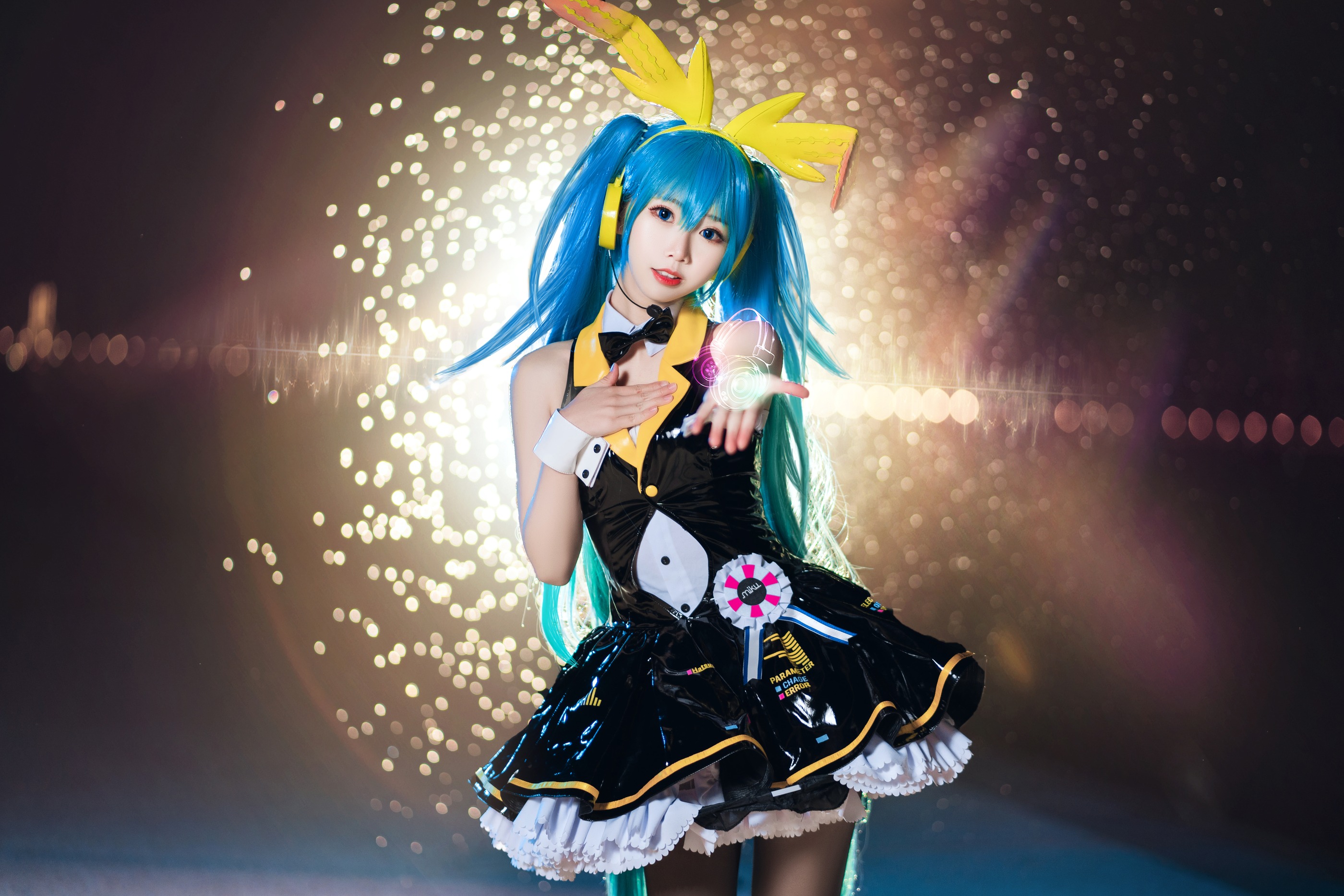 图片[1]-面饼仙儿 – NO.040 Coser面饼仙儿 初音Miku [19P]-XikXak